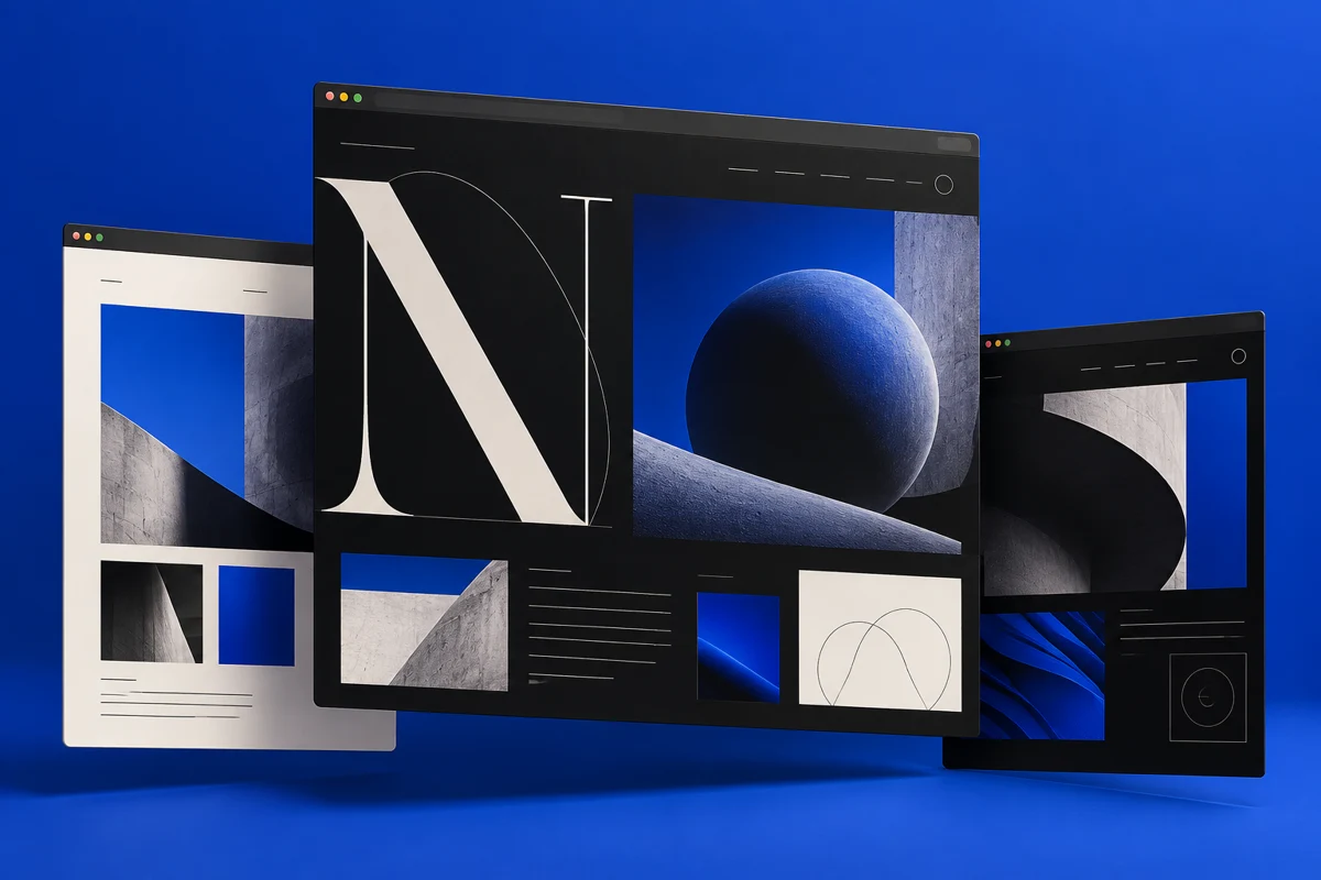 Creative website template collection